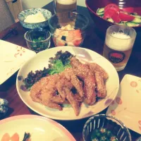 Snapdishの料理写真:♡名古屋風手羽唐♡|sayapikaさん