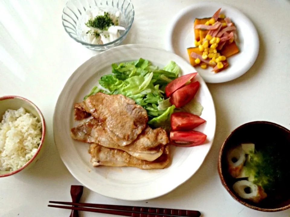 Snapdishの料理写真:今日の夕ご飯|河野真希さん