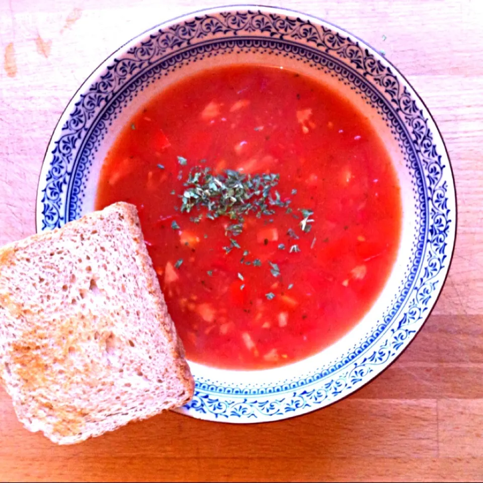 Tomato-Rice Soup|wiwi mrgさん