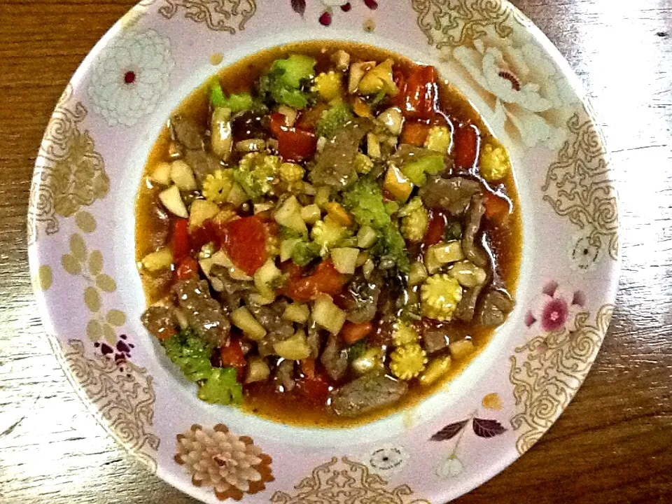 Beef with oyster sauce|Mare Kieさん