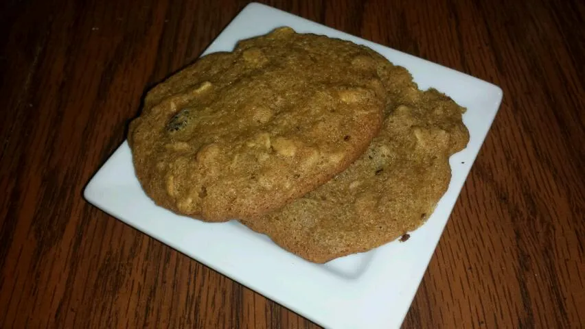 Apple butter oatmeal raisin cookies with my own homemade apple butter|Jacki Carterさん