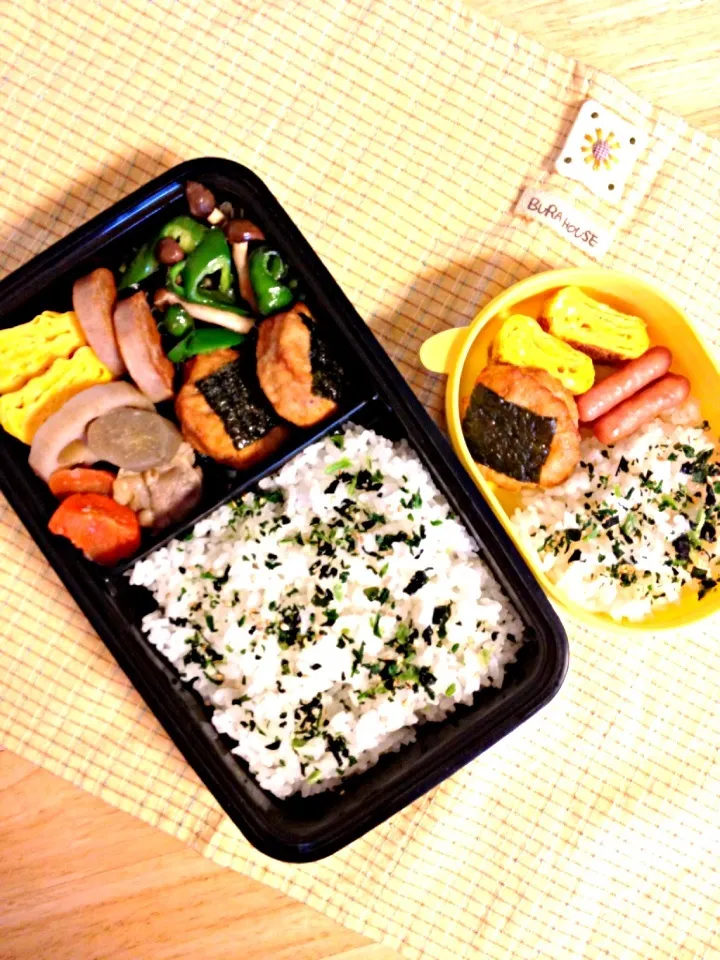 6/5旦那＆チビのお弁当|ドナルドさん