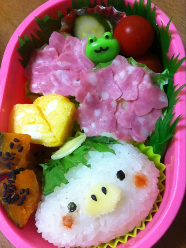 カッパとあじさい弁当🐸🌂|hanaさん