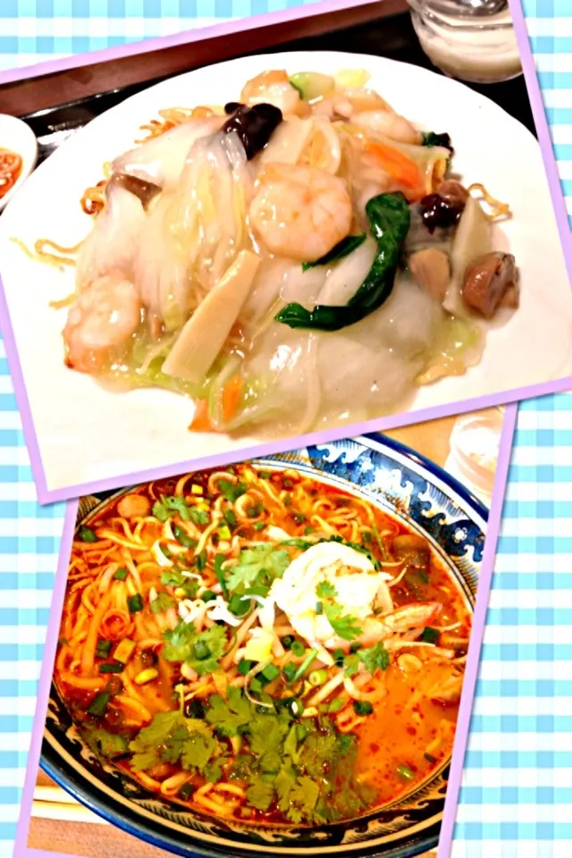 月・火ランチ✨なぜか連チャンで麺😘|ちーねーさん