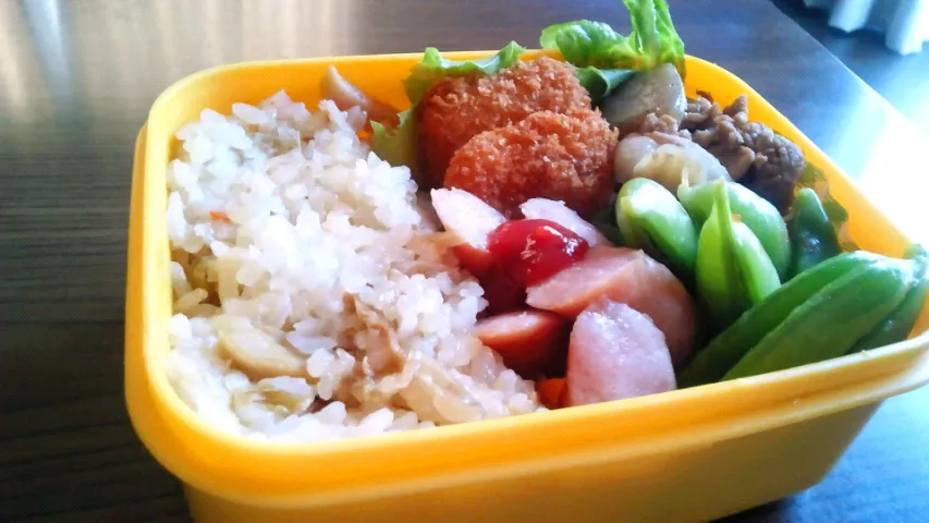 今日のお弁当。|めぇさん