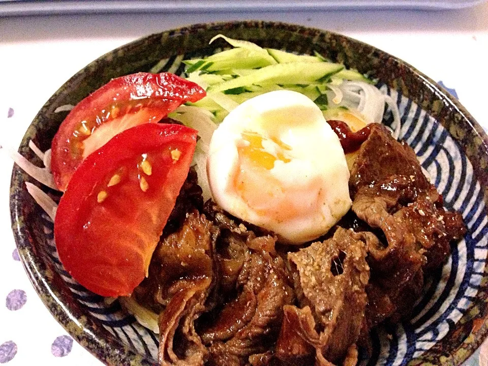 冷麺風‼冷やし中華ーッ＼(^o^)／ハーフサイズで完食ψ(｀∇´)ψ|ととさん