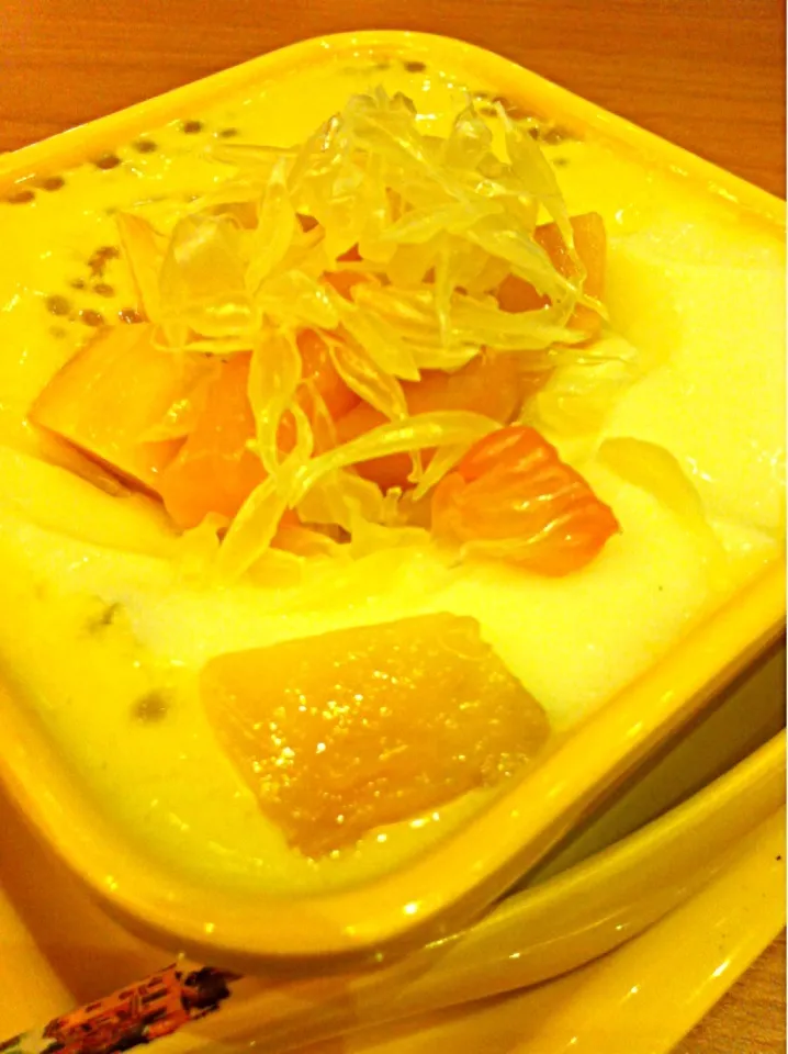 Mango sago with bean curd & Pamelo|Serenaさん