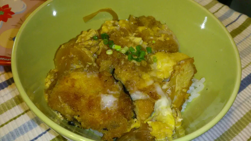 チキンカツ丼|あさこもかさん