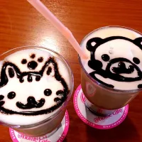 Snapdishの料理写真:カフェラテ♥|つなこさん