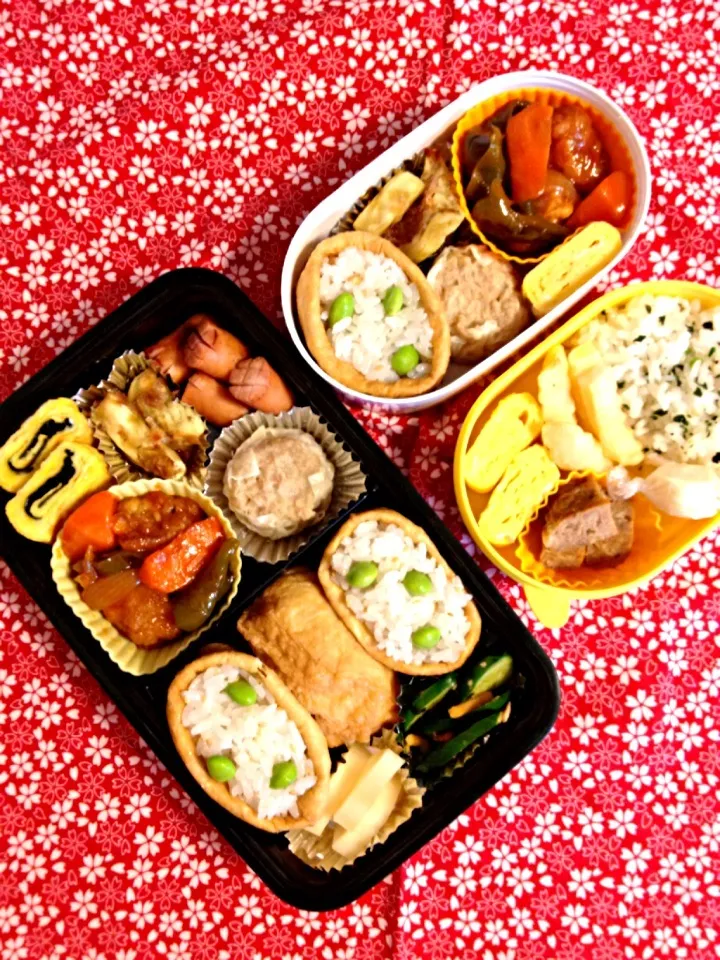 6/6旦那＆チビ＆私のお弁当|ドナルドさん