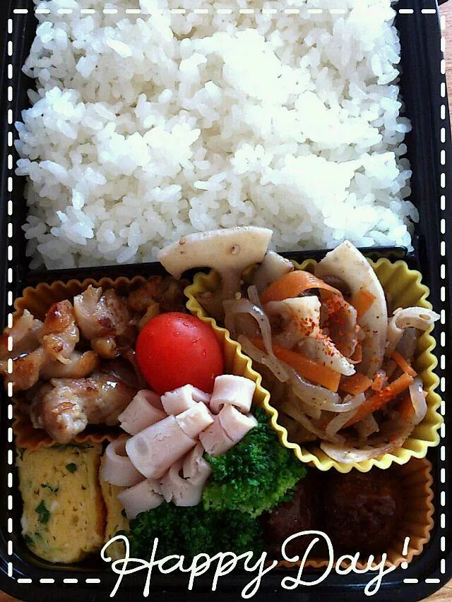 Snapdishの料理写真:中学生弁当|りょうさん