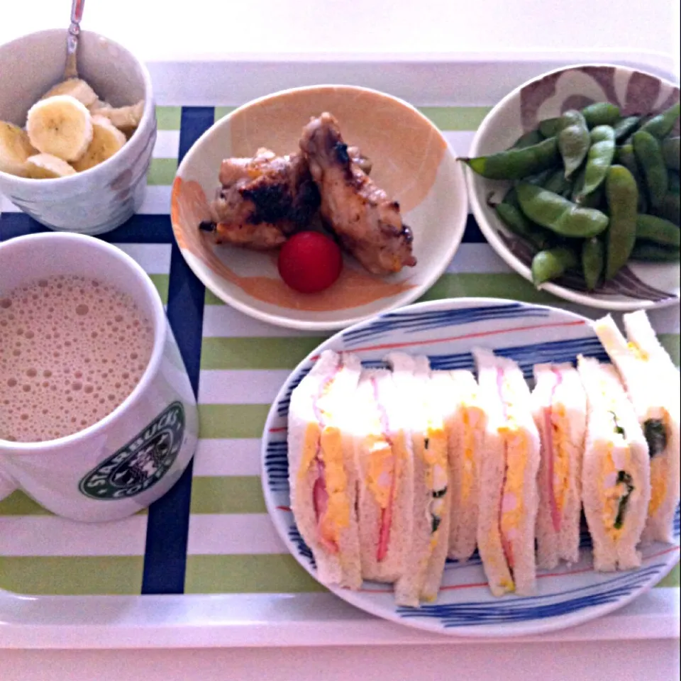 テスト頑張れ朝ごはん٩(๑❛ᴗ❛๑)۶|ゆみっちさん