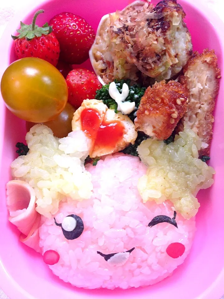 Snapdishの料理写真:Lunch box☆Furawatti?!🌸ふらわっち|🌈Ami🍻さん