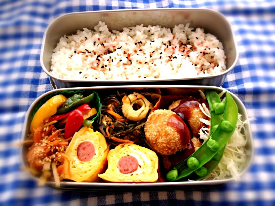 今日のお弁当☆|パピヨン☆さん