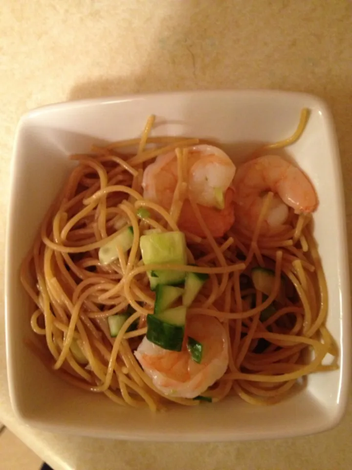 Cold Sesame Shrimp Pasta|ablasek17さん