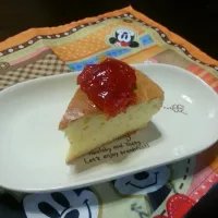 Snapdishの料理写真:炊飯器プレーンケーキ|入江さん