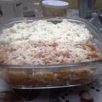 fusilli in arabiatta and béchamel sauce|aniket kryptonite raoさん