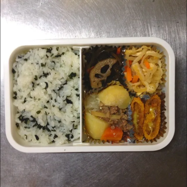 Snapdishの料理写真:6/5 水 弟くんの為のお弁当|ametoyukiさん