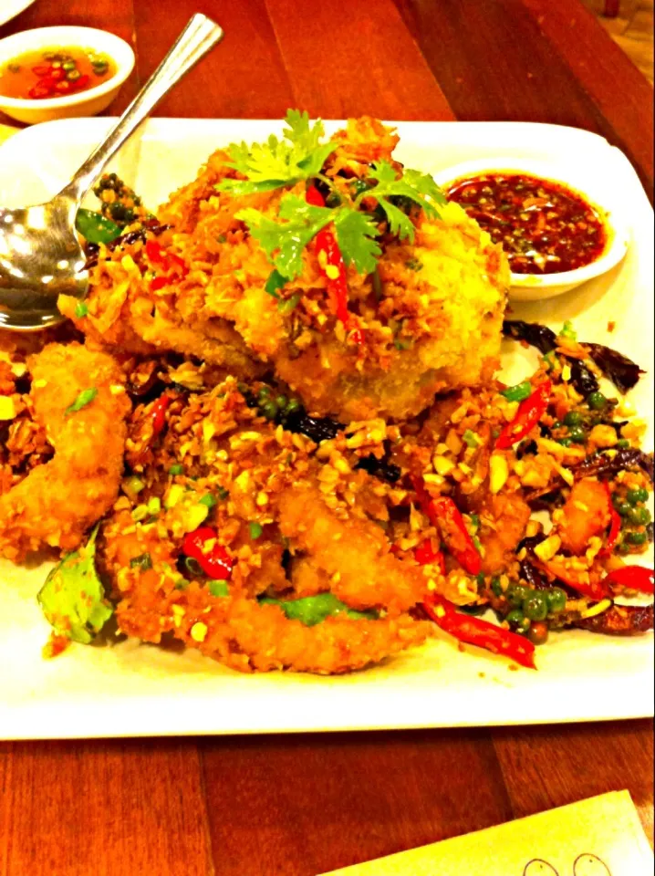 Soft shell crab , chilli & salt|lizlisaさん