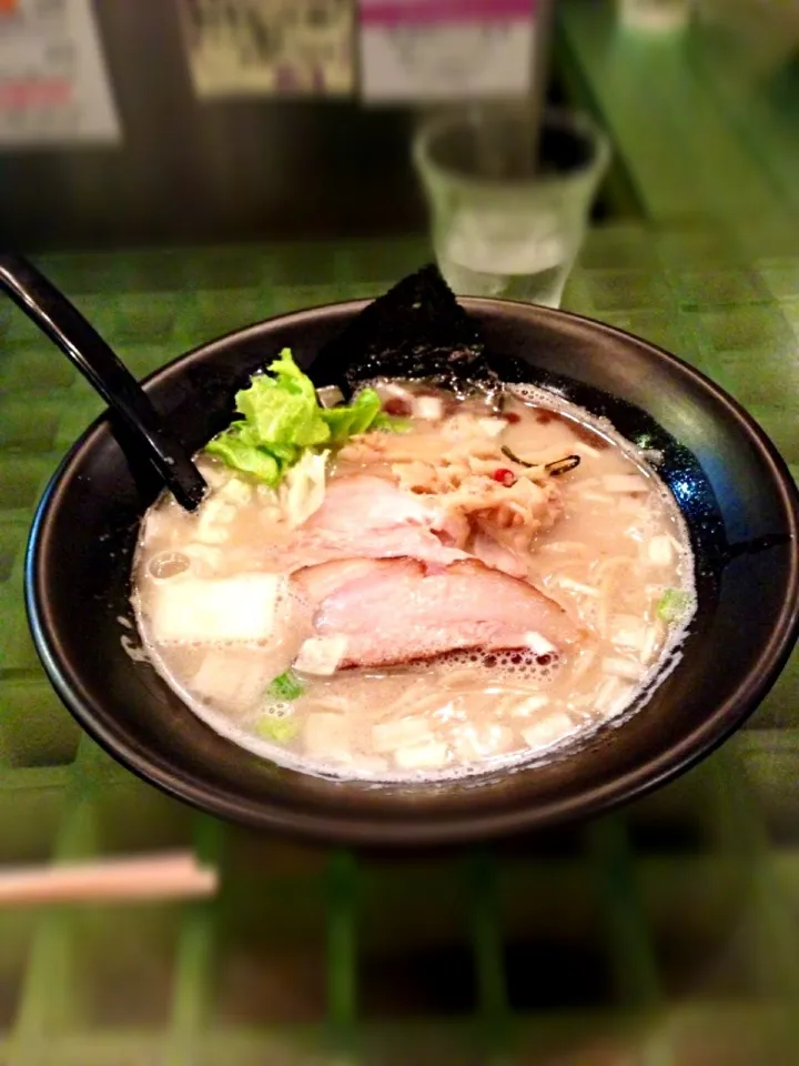 とんこつラーメン|かぼちゃさん