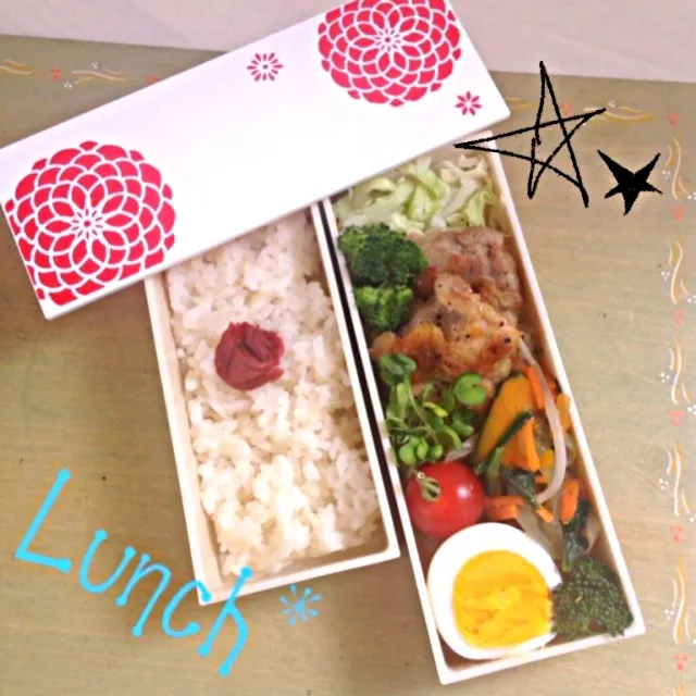 Snapdishの料理写真:鶏弁当★ 今日のランチ|TanTan*さん