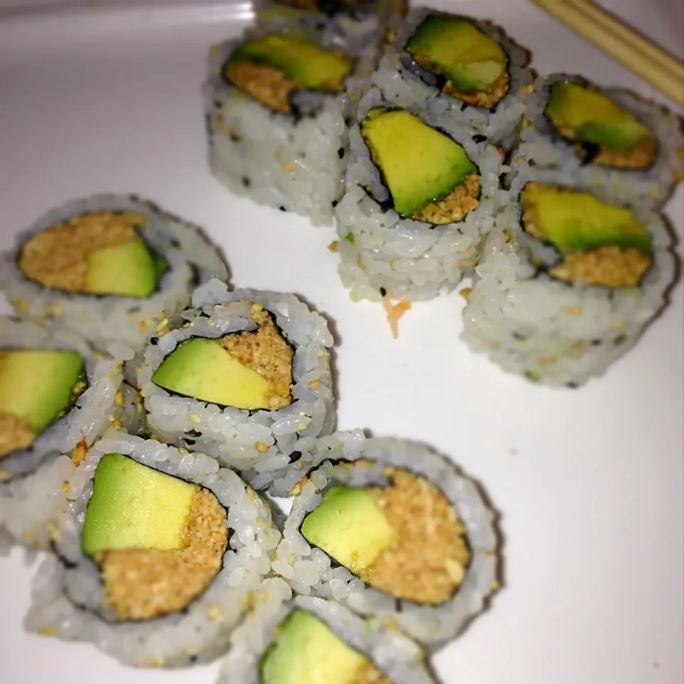 Peanut avocado sushi rolls|stephanieさん