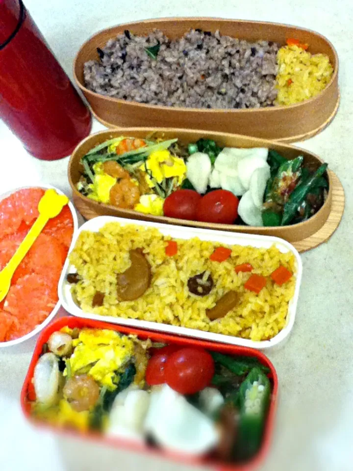 今日のJK&OL弁当。Today's lunch box.|hoppycowさん