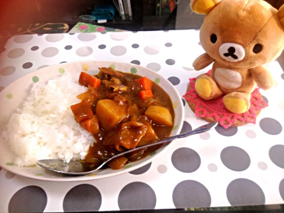 Snapdishの料理写真:シンプルカレー|ちょこ。さん