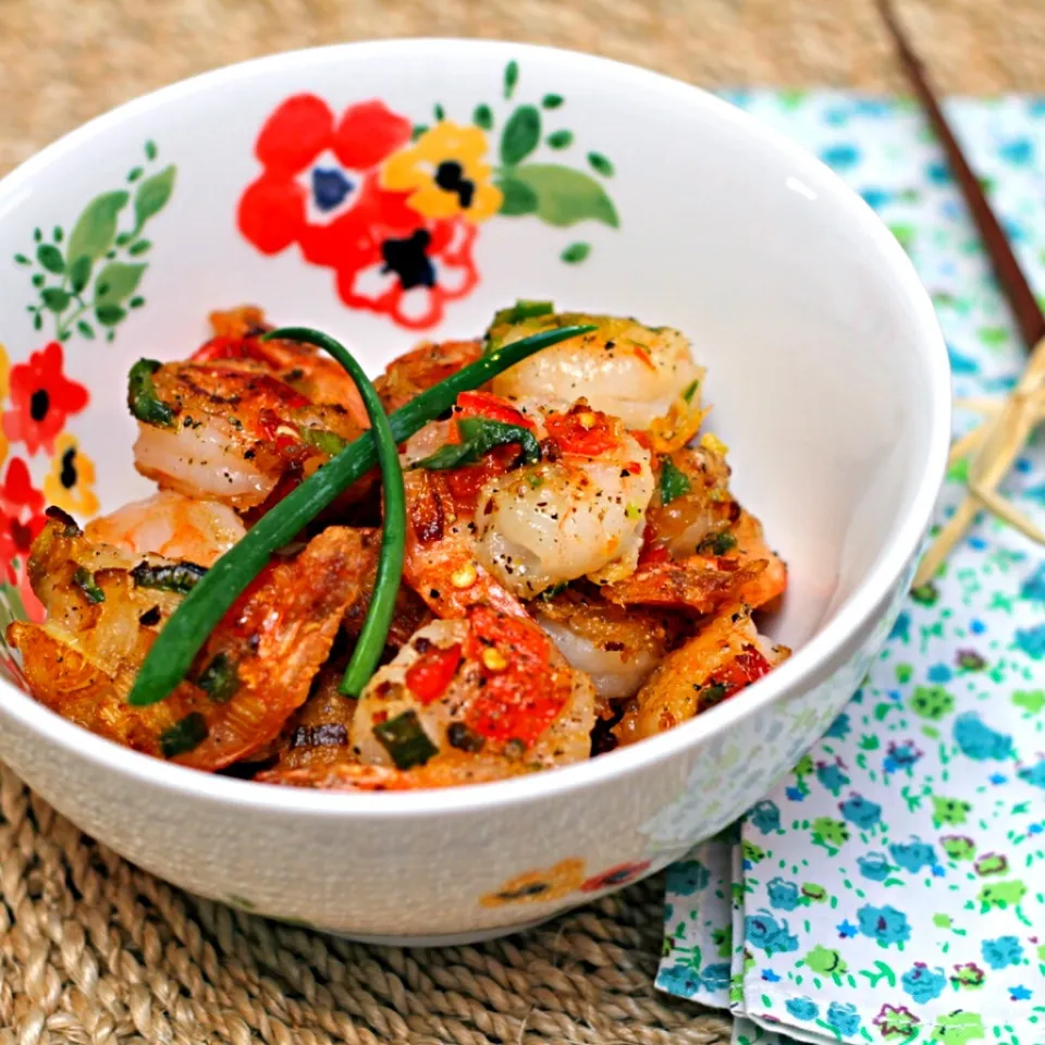 salt + pepper shrimp|dina rulliさん