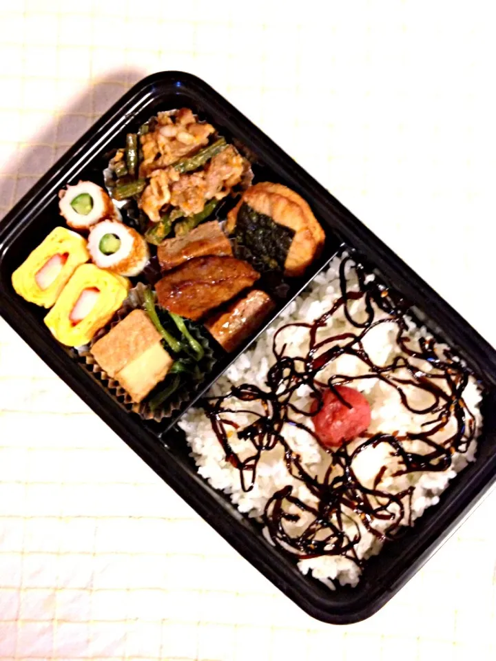 6/8旦那のお弁当|ドナルドさん