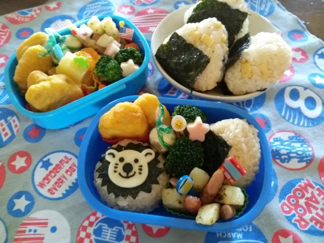 親子遠足弁当～♪|森田 藍さん