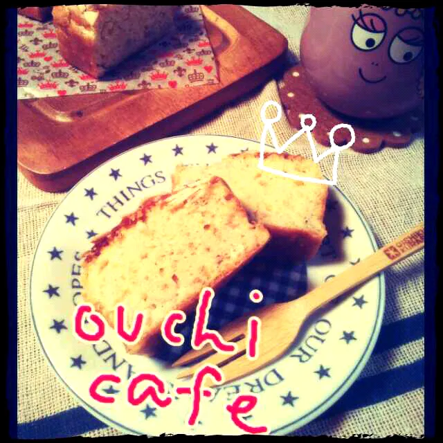 Snapdishの料理写真:バナナのパウンドケーキ♪|yokoさん