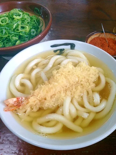 かねいしうどんの海老天うどん＠福岡 東比恵|Yasuhiro Koikeさん