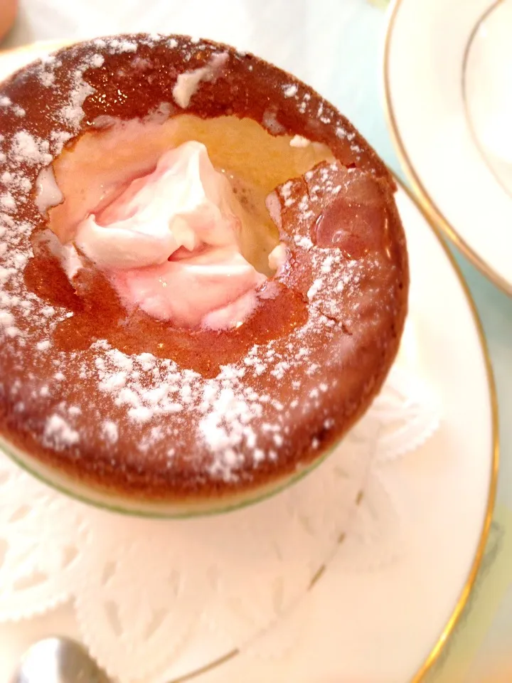 Strawberry cream cheese soufflé|PhUnGさん