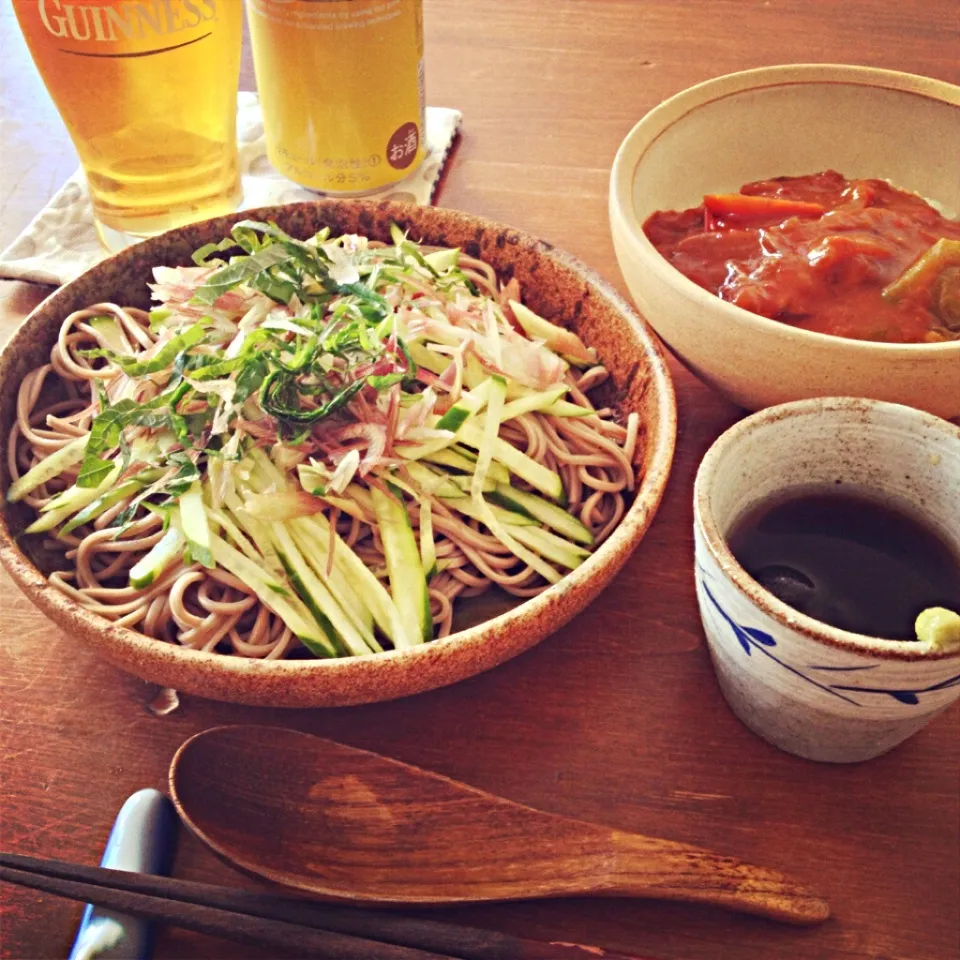 蕎麦とカレーセット|akikoさん