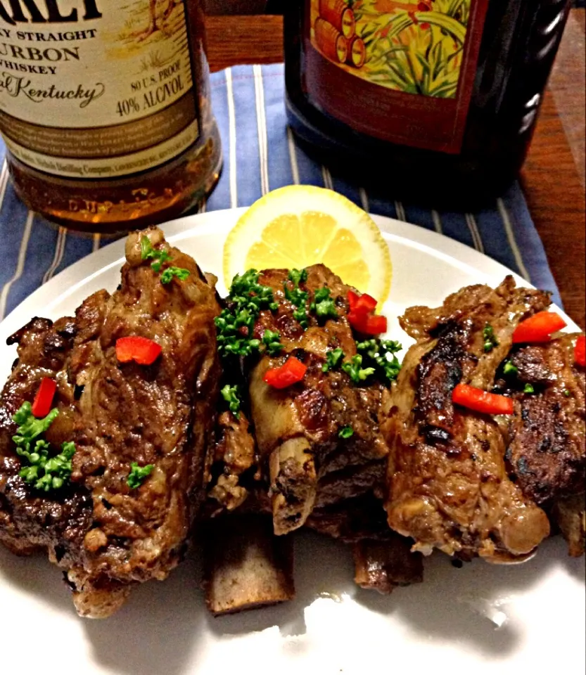 スペアリブ スイートBBQソース  Short ribs Sweet BBQ Souce.|yorikoさん