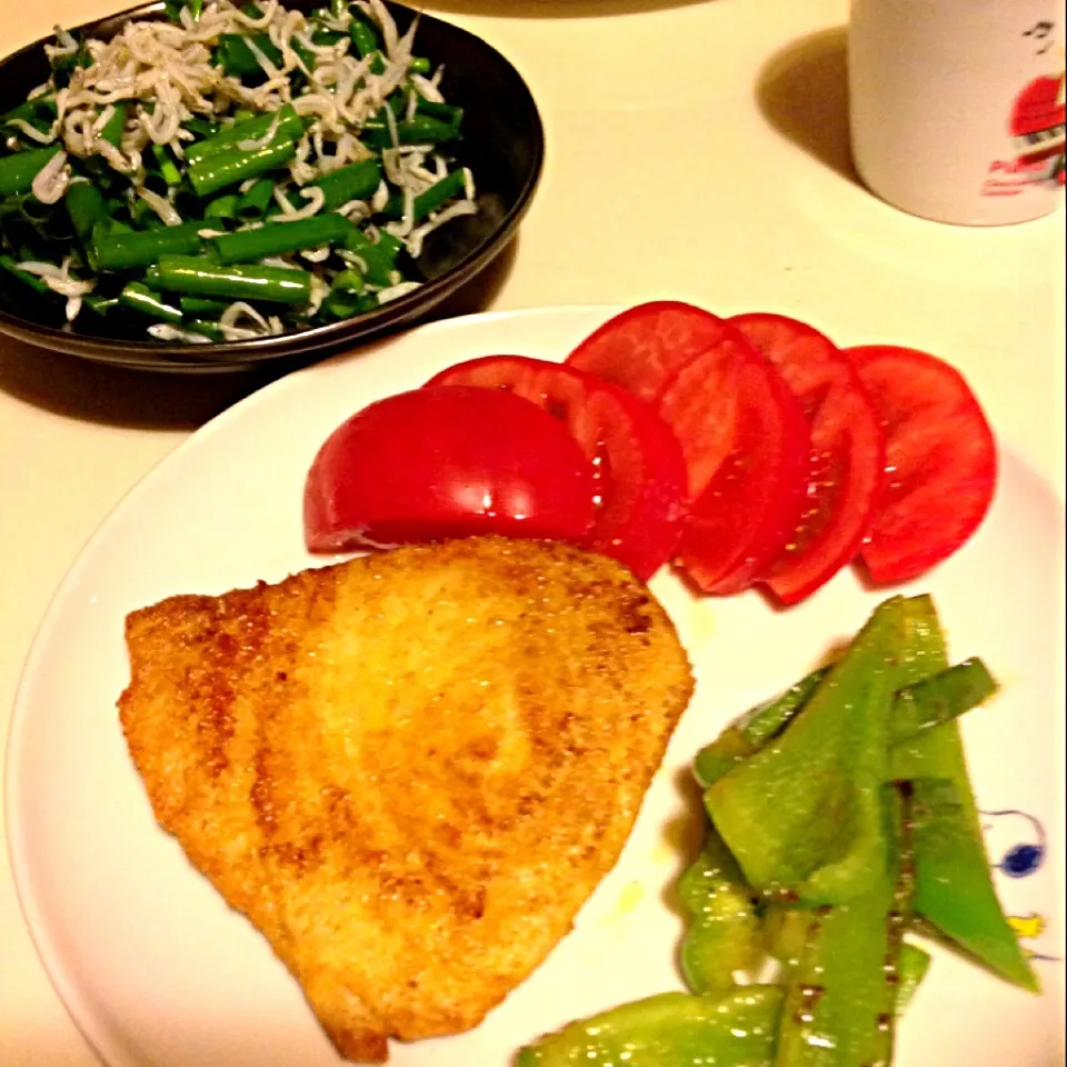 カジキのピリ辛ソテー定食|いつみさん