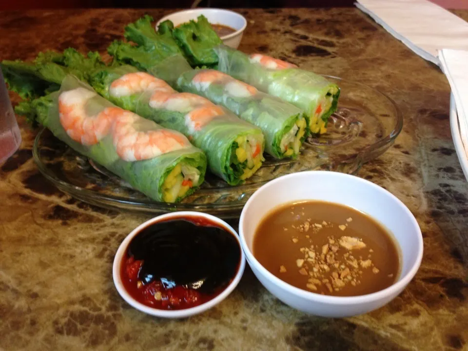 Mango Shrimp Spring Rolls!|David McGuireさん