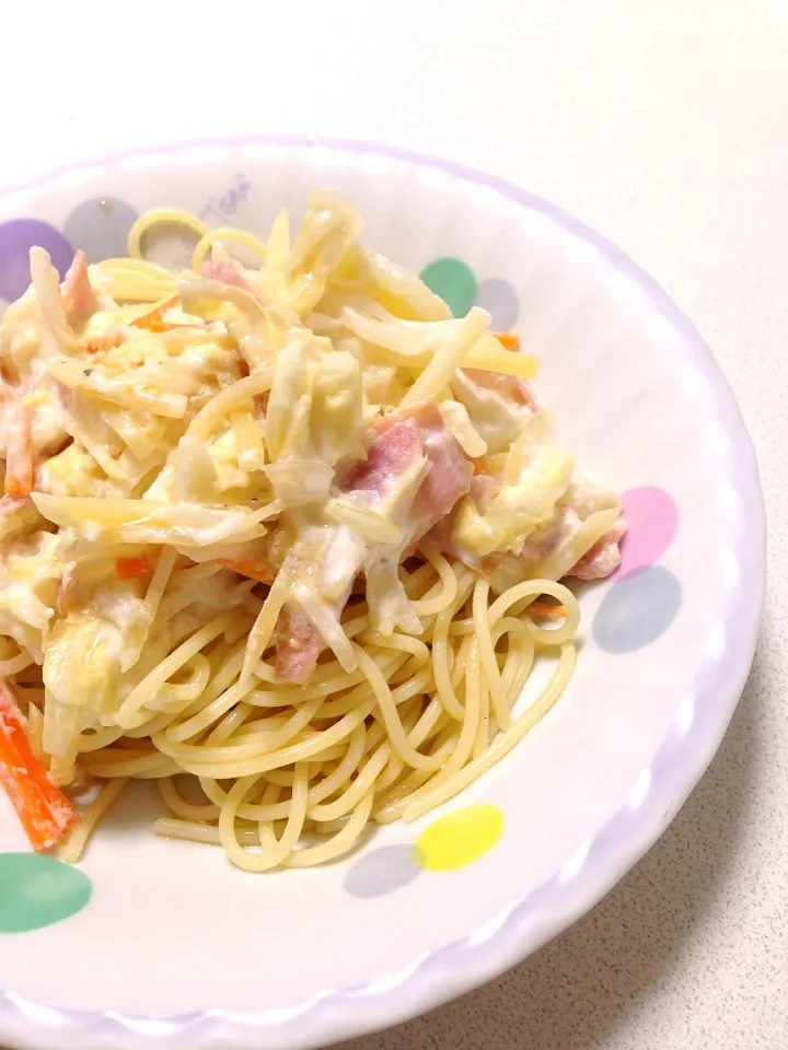 春野菜のチーズマヨポン冷製パスタ|ともみさん