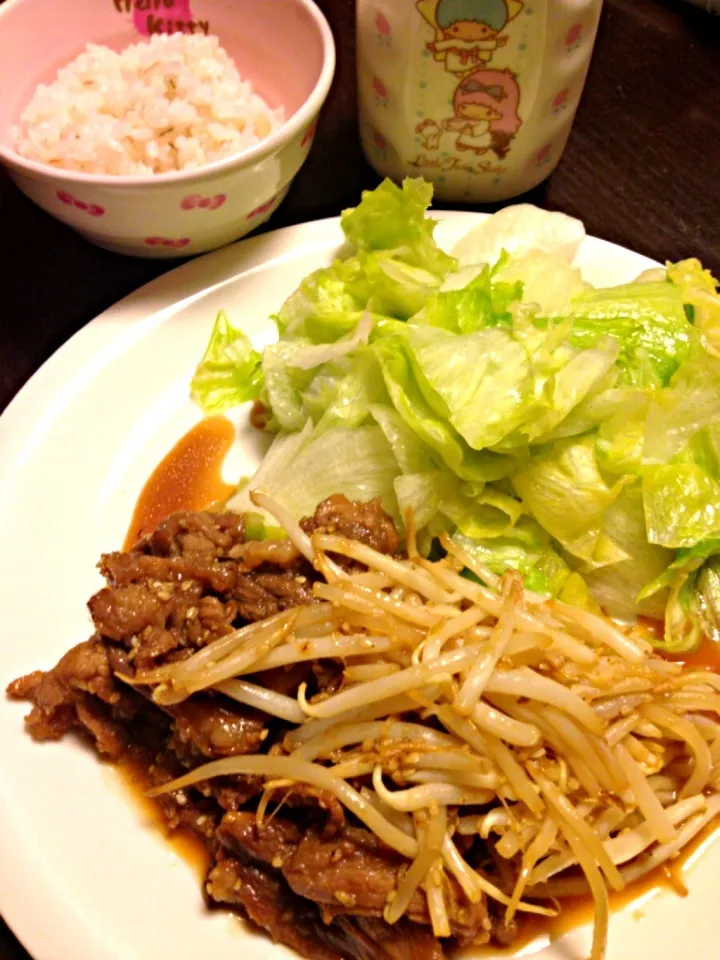 たれが自慢のカルビ焼肉定食|IGGYさん