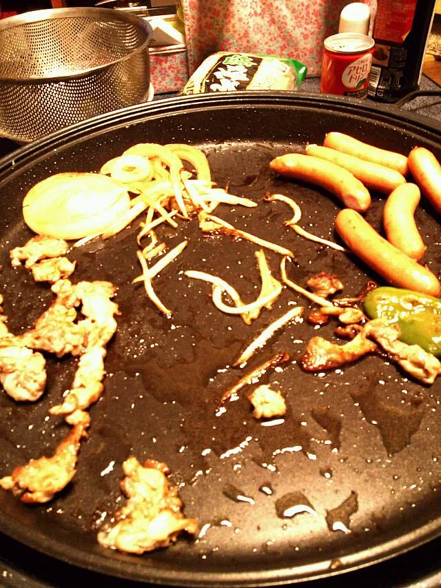 Snapdishの料理写真:焼き肉だぁーい|あばばーさん