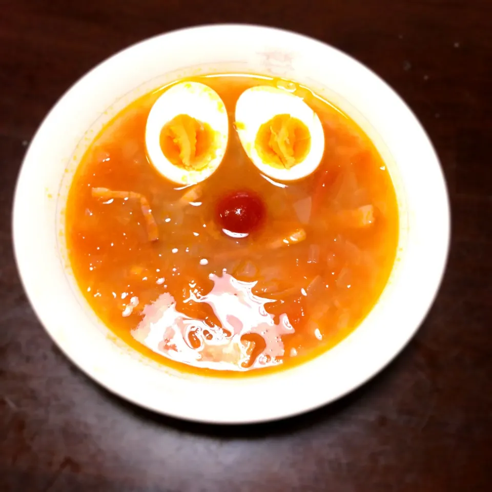 Snapdishの料理写真:トマトえもんスープ|Sn06さん