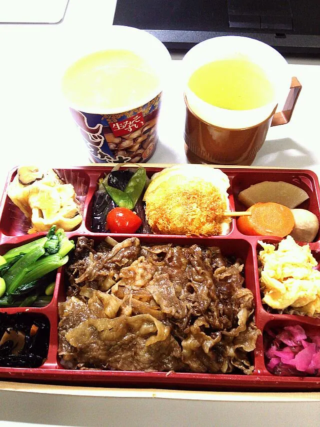 柿安の牛めし にぎわい弁当|りょーさん