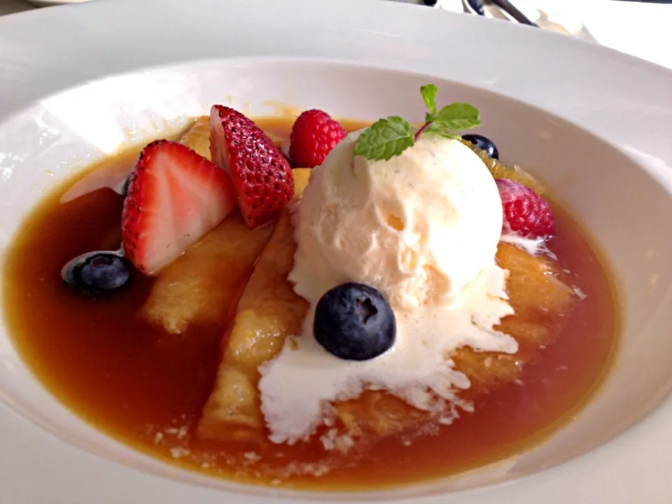 Snapdishの料理写真:crepe suzette|Cloudy Gさん