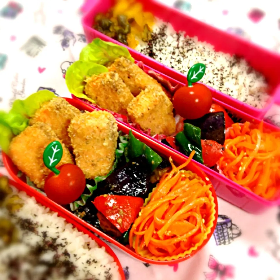 いつものお弁当×2🍒6/10|麻希さん