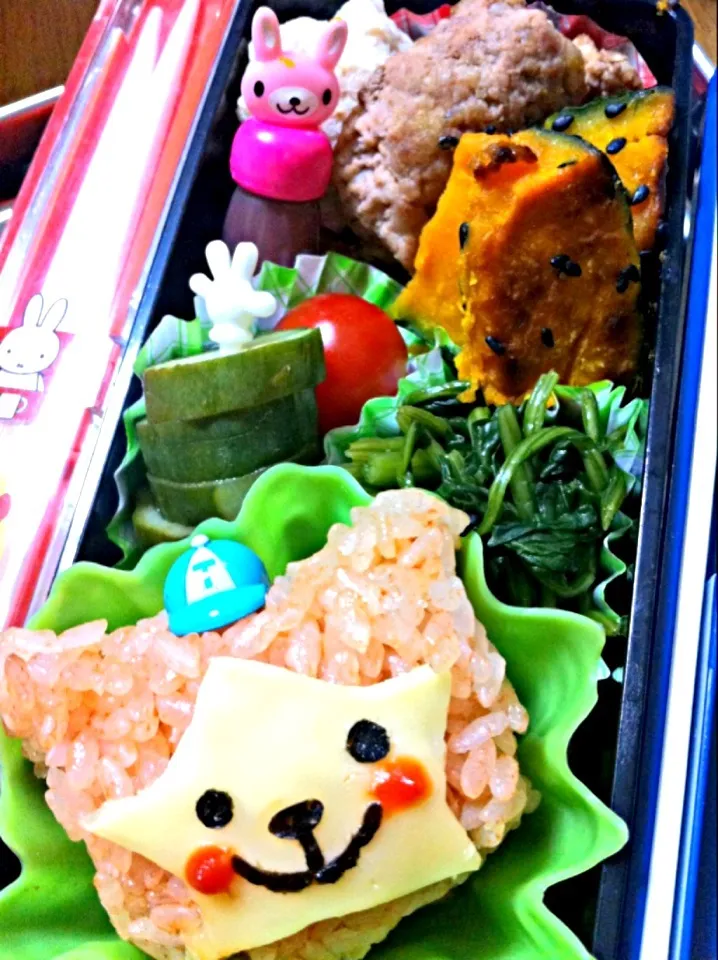 Snapdishの料理写真:横浜ベイスターズ、スターマン？弁当⭐|hanaさん