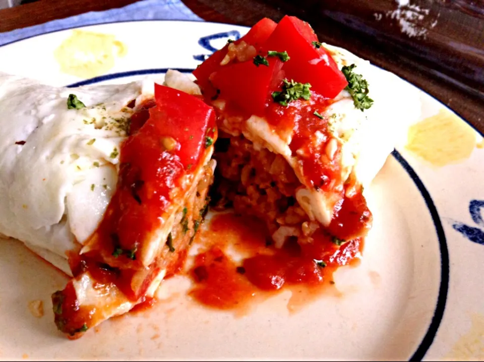 Snapdishの料理写真:Keikoさんに教えてもらった ホワイト オムライス（≧∇≦）.  White Omurice|yorikoさん