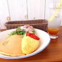 Snapdishの料理写真:パンケーキ|きよぴさん