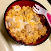 Snapdishの料理写真:子供用親子丼|ゆさん