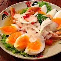 Spicy boiled egg salad|emmie cookieさん